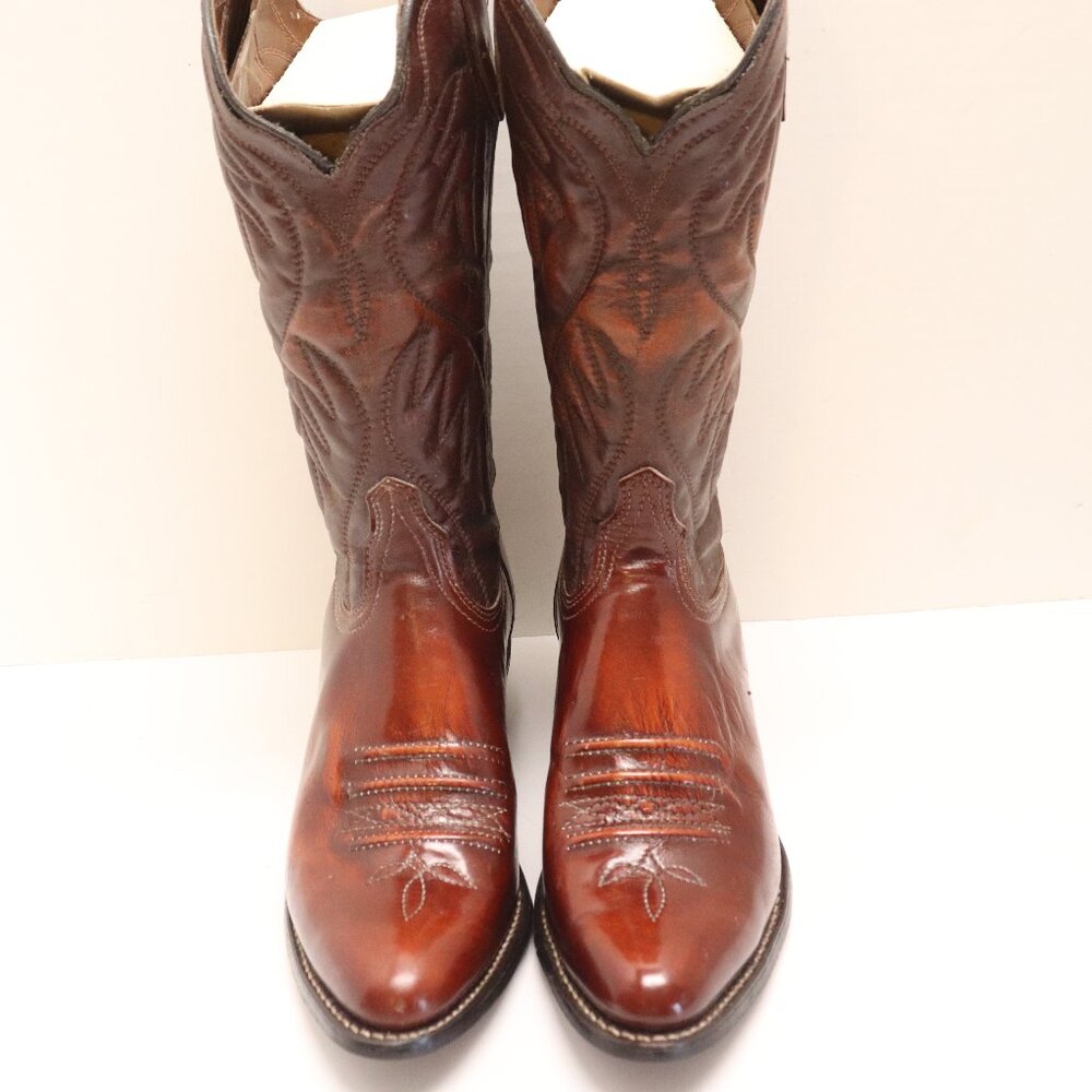 Durango Women's Brown Leather Western Boots Size 7M Model Number 24086